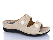 Шлепанцы Sali One 201-67 бежевий от магазина Frison