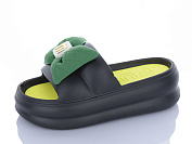 Шлепанцы Qq Shoes 2217 black от магазина Frison