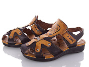 Босоножки Tuna Tuna черный-рыжий от магазина Frison