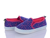 Слипоны Waldem WH05 blue от магазина Frison