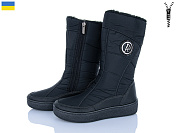 Дутики Paolla 274 чорний от магазина Frison