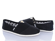 Слипоны Lenase ТОМС чорний от магазина Frison