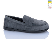 Туфли Sali 12 графіт з чор-п. от магазина Frison