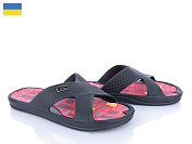 Шлепанцы Golden Lion E227 черв-чорний от магазина Frison