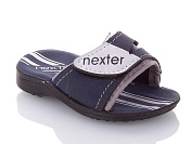 Шлепанцы Nexter H07 navy-grey от магазина Frison