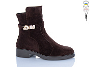 Ботинки Sali 81 шоколад з кор-п.зима от магазина Frison