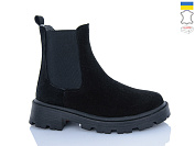 Ботинки Garti W01 чорний замш от магазина Frison