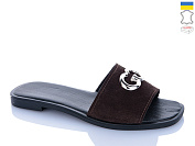 Шлепанцы Garti 02 коричневий замш от магазина Frison