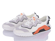 Кроссовки Violeta S24-L1 white-orange от магазина Frison
