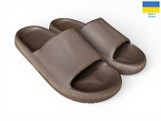 Шлепанцы Rai Shoes С88 шоколадний от магазина Frison