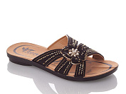 Шлепанцы Malibu GElena-N1A-black от магазина Frison