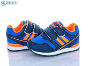 Кроссовки Crossopt F632 d.blue-orange от магазина Frison