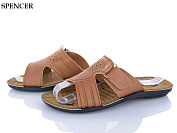 Шлепанцы Spencer 6911 коричневий от магазина Frison
