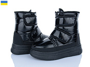 Дутики Lasco 02 чорний от магазина Frison