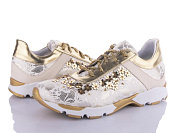 Кроссовки Mona Liza 5000 gold-white от магазина Frison