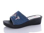 Шлепанцы Sali One Ж62 синій от магазина Frison