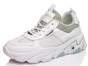 Кроссовки Prime NCK020 WHITE-OLIVE(36-40) от магазина Frison