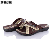 Шлепанцы Spencer 007 коричневий от магазина Frison