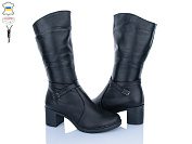 Сапоги Aba 605-1 чорний от магазина Frison