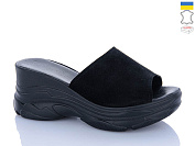 Шлепанцы Garti 09 чорний замш от магазина Frison