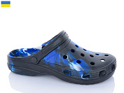 Кроксы Inblu SV018 папуга-син-чорний от магазина Frison