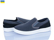 Слипоны Roks 2401 сірий от магазина Frison