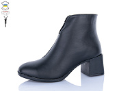 Ботинки Qq Панда 641-1A чорний от магазина Frison