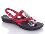 Босоножки Gurkem W26-Collar red от магазина Frison