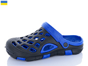 Кроксы Sanlin2 308 чорний-синій от магазина Frison