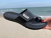 Шлепанцы Malibu Titanik black от магазина Frison