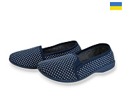 Тапочки Rai Shoes 14-106 Мадонна синій от магазина Frison