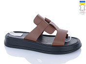 Шлепанцы Sali 22160 карамель чор-п. от магазина Frison