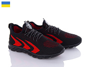 Кроссовки Vladimir Кредо 23-35-1 чорн-червоні от магазина Frison