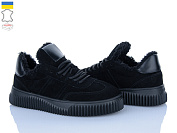 Кроссовки Viscala 21249-2VL-1 чорний зима от магазина Frison