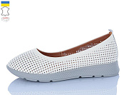 Туфли Sali 005-39 бежевий сір-п. от магазина Frison