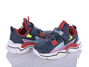 Кроссовки Viktoria FB202-1-2 black-blue от магазина Frison