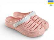 Кроксы Rai Shoes DS62 персик от магазина Frison