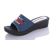 Шлепанцы Sali 68 синій от магазина Frison