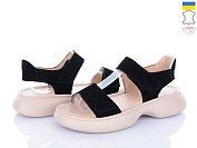 Босоножки Viscala 23514VL-176 чор-беж.велюр от магазина Frison