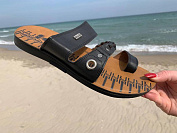 Шлепанцы Malibu MKD19 black от магазина Frison