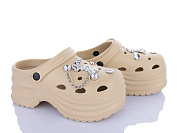 Кроксы Lion-Lu 8897 beige от магазина Frison