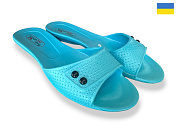 Шлепанцы Rai Shoes 14-107 бірюзовий от магазина Frison