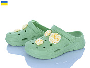 Кроксы Golden Lion 411 фісташковий от магазина Frison