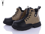 Ботинки Clibee AS123 black-green фліс от магазина Frison