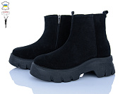 Ботинки A.N.I.One 07074-48 чорний замш от магазина Frison