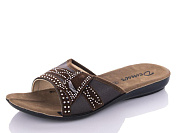 Шлепанцы Malibu WN3053 brown от магазина Frison