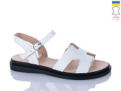 Босоножки Sali 513 білий чор-п. от магазина Frison