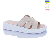 Шлепанцы Sali 518 бежевий біл-п. от магазина Frison