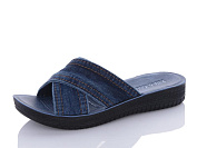 Шлепанцы Sali One 01-067 синій от магазина Frison