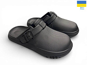 Кроксы Rai Shoes 421 чорний от магазина Frison